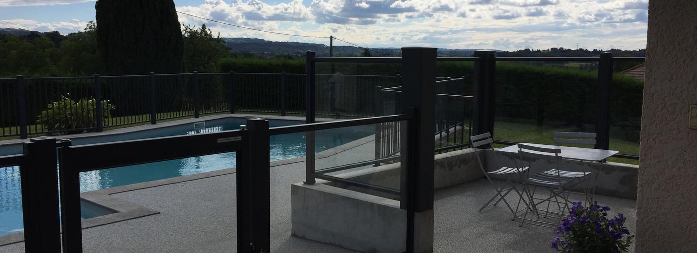 installation barrières de piscine Lure